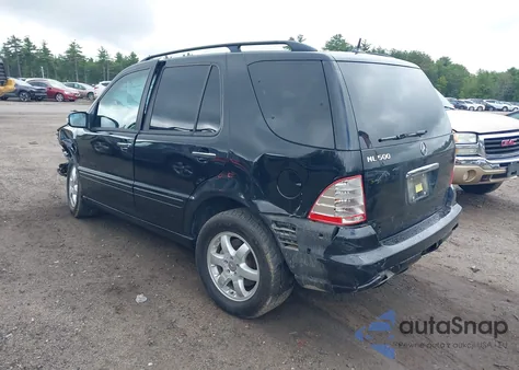 2003 Mercedes-Benz Ml 500 из США, поврежденный, VIN 4JGAB75E13A411624